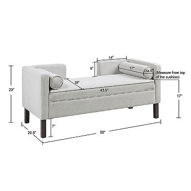 Madison Park Julie Accent Bench