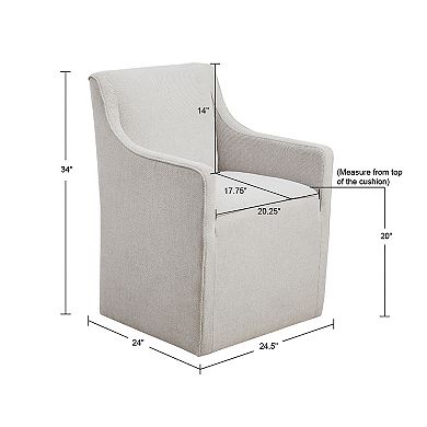 Madison Park Elaine Dining Arm Chair