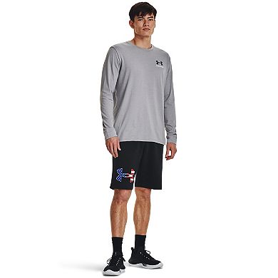 Men's Under Armour Freedom Rival Big Flag Logo Shorts