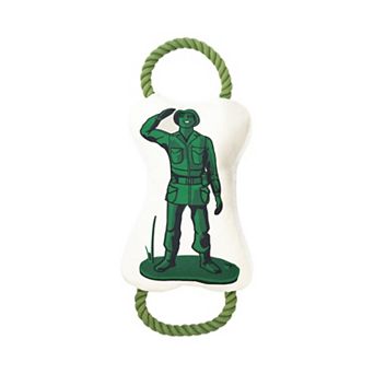 Retro Soldier Squeaker Dog Chew Toy
