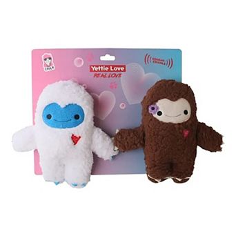 Yettie Snowman Plush Dog Chew Toy Gift Set