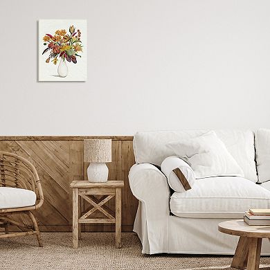 Stupell Home Decor Autumn Flower Bouquet Plaque Wall Art