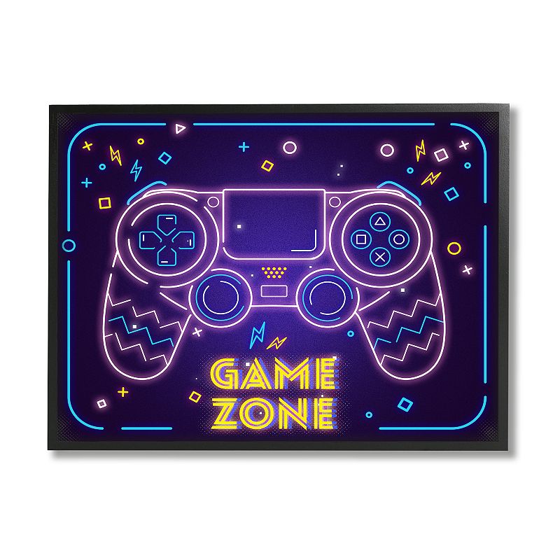 Stupell Home Decor Family Game Room Framed Wall Art Print, Multi