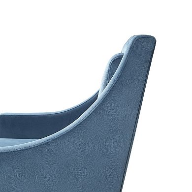 Martha Stewart Anna Upholstered Accent Arm Chair