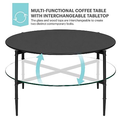 Martha Stewart Caroline Interchangeable Top Coffee Table