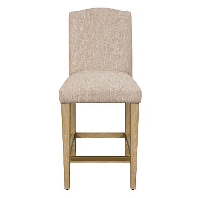 Martha Stewart Connor Upholstered Counter Stool