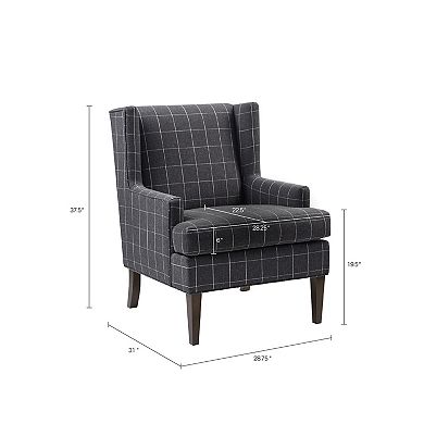 Martha Stewart Decker Upholstered Accent Arm Chair