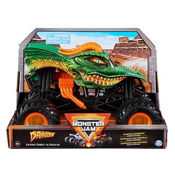 Monster Jam Official Dragon Collector Die-Cast 1:24 Scale Monster Truck