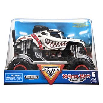 Monster Jam Monster Mutt Dalmatian Die-Cast Truck 1:24 Scale