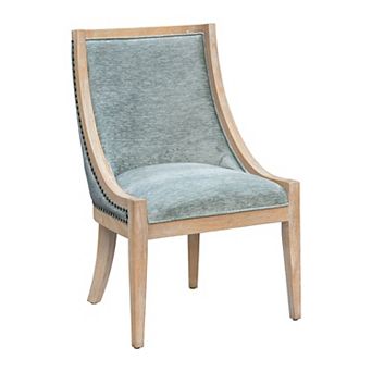 Martha Stewart Elmcrest Upholstered Dining Chair with Nailhead Trim
