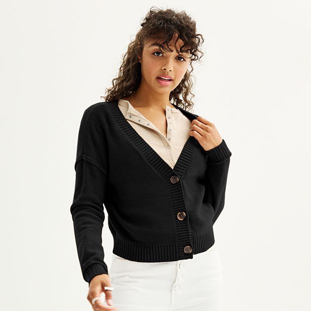 Black cardigan outlet juniors