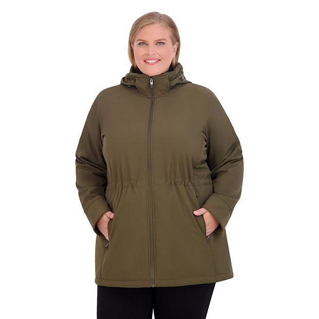 The North Face Women's Softshell Fleece Lined Hooded Jacket Size