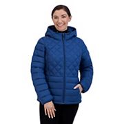 Kohls ladies puffer on sale coats