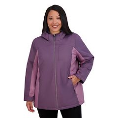 Womens plus 2024 size coats kohls