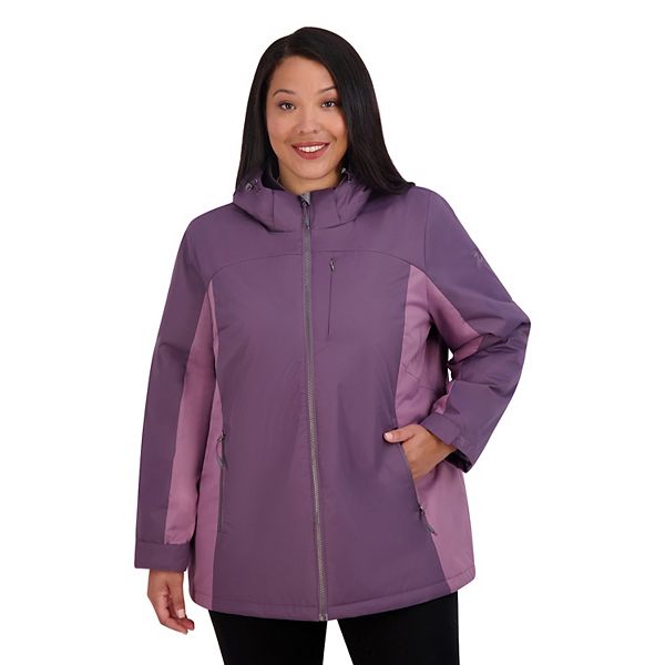 Kohls womens plus on sale size winter jackets