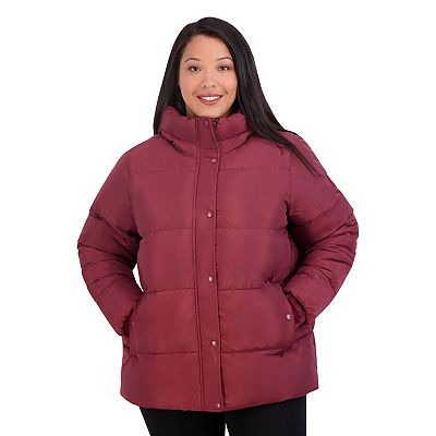 Plus Size ZeroXposur Jayne Quilted Heavyweight Jacket