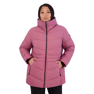 Plus Size ZeroXposur Taylor Quilted Heavyweight Jacket