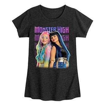 Girls 7-16 Monster High: The Movie Lagoona & Cleo Graphic Tee