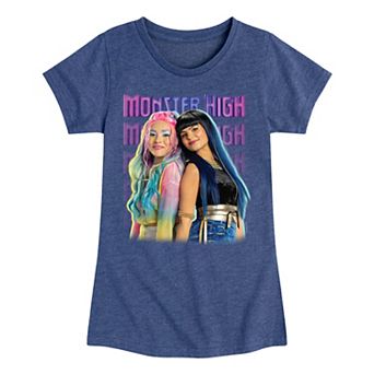 Girls 7-16 Monster High: The Movie Lagoona & Cleo Graphic Tee