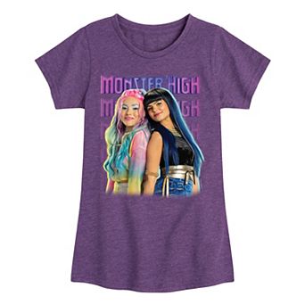 Girls 7-16 Monster High: The Movie Lagoona & Cleo Graphic Tee