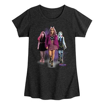 Girls 7-16 Monster High: The Movie Walking Pose Graphic Tee