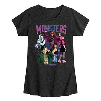 Girls 7-16 Monster High: The Movie Group Pose Graphic Tee