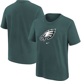 Youth Nike Midnight Green Philadelphia Eagles Logo T-Shirt