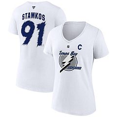 Women's Tampa Bay Lightning Lace-Up Breakout Tee