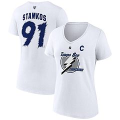 WEAR by Erin Andrews Tampa Bay Lightning Women's White Greetings From  Muscle T-Shirt