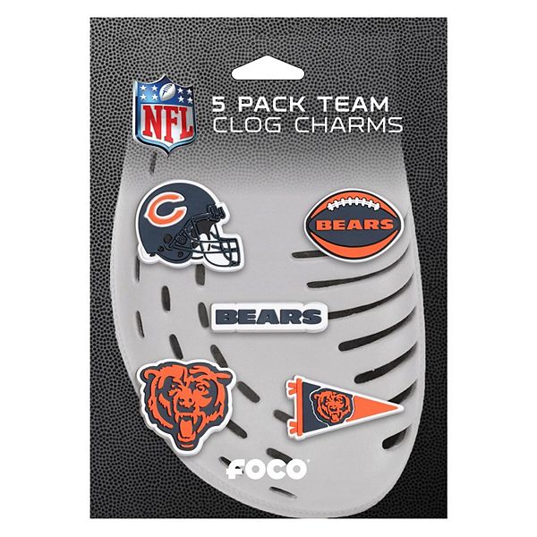 Chicago Bears Football Team Charm For Crocs - 2 Pieces