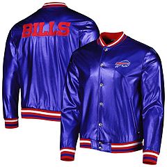 Buffalo Bills Starter Women's Overtime Raglan Full-Zip Track Jacket -  White/Royal