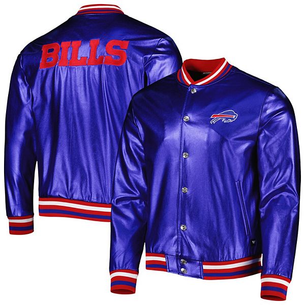 Full-Zip Royal Satin Buffalo Bills MA-1 Bomber Jacket - Jackets Masters