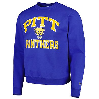 Men's Champion Royal Pitt Panthers High Motor Pullover Sweatshirt
