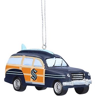 FOCO Seattle Kraken Station Wagon Ornament