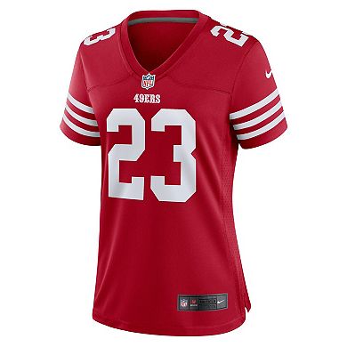Women's Nike Christian McCaffrey Scarlet San Francisco 49ers Player Jersey