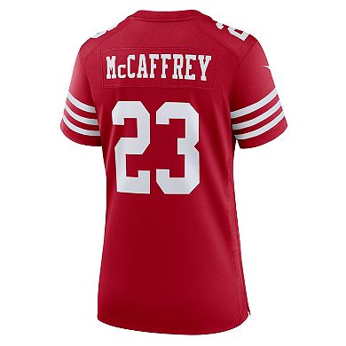 Women's Nike Christian McCaffrey Scarlet San Francisco 49ers Player Jersey