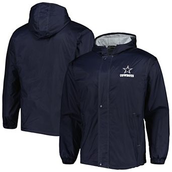Men's Dunbrooke Navy Dallas Cowboys Logo Legacy Stadium Full-Zip Jacket