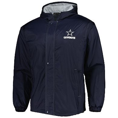 Men's Dunbrooke Navy Dallas Cowboys Logo Legacy Stadium Full-Zip Jacket