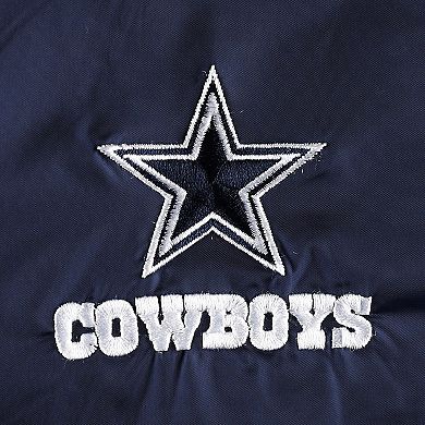 Men's Dunbrooke Navy Dallas Cowboys Logo Legacy Stadium Full-Zip Jacket