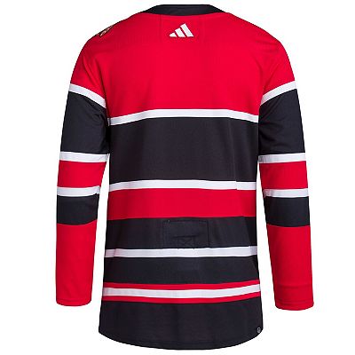 Men s adidas Red Chicago Blackhawks Reverse Retro 2.0 Authentic Blank Jersey