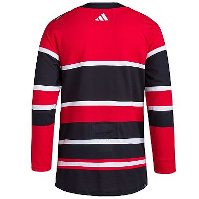 Men's adidas Red Chicago Blackhawks Reverse Retro 2.0 Authentic Blank Jersey