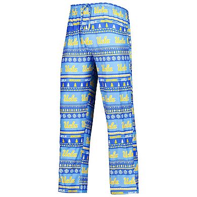 Men's Concepts Sport Blue UCLA Bruins Swivel Long Sleeve T-Shirt & Pants Sleep Set