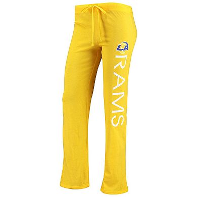 Women's Concepts Sport Royal/Gold Los Angeles Rams Plus Size Meter Tank Top and Pants Sleep Set