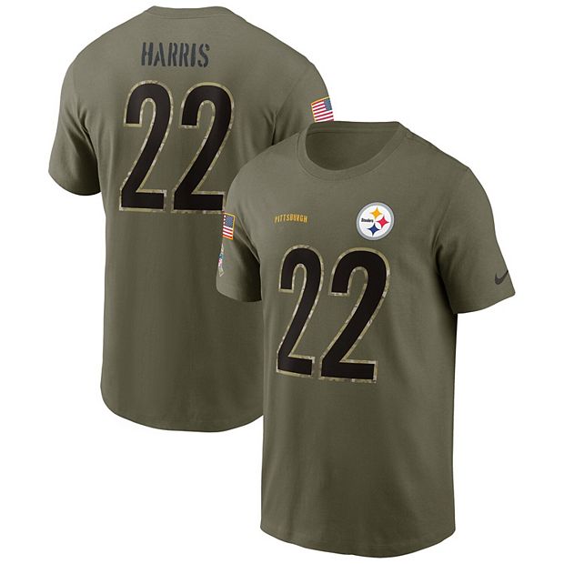 Pittsburgh Steelers Najee Harris Toddler Home Black Nike Football Jersey