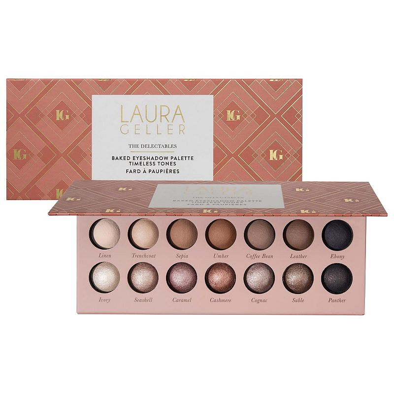 Laura Geller The Delectables Baked Eyeshadow Palette Timeless Tones, Size: .45Oz, Multi