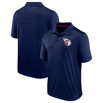 Men's Fanatics Branded Navy Cleveland Guardians Hands Down Polo