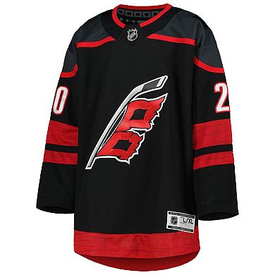Youth Sebastian Aho Black Carolina Hurricanes Home Premier Player Jersey