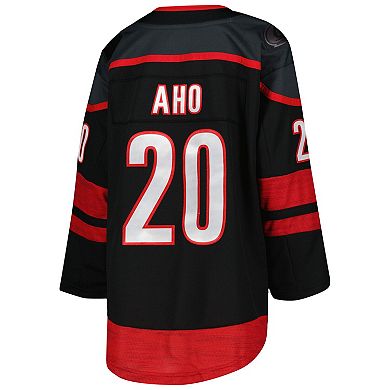 Youth Sebastian Aho Black Carolina Hurricanes Home Premier Player Jersey