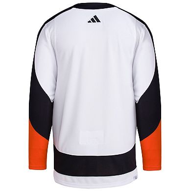 Men's adidas White Philadelphia Flyers Reverse Retro 2.0 Authentic Blank Jersey