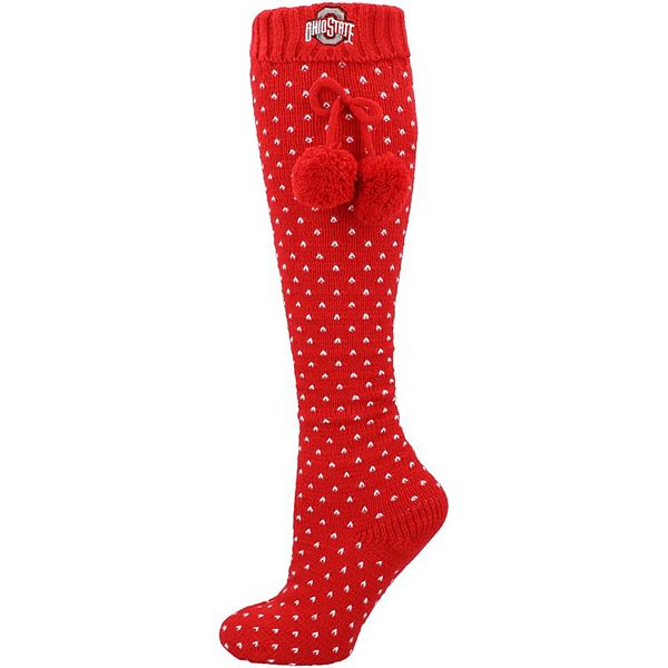 Women's ZooZatz Scarlet Ohio State Buckeyes Knee High Socks